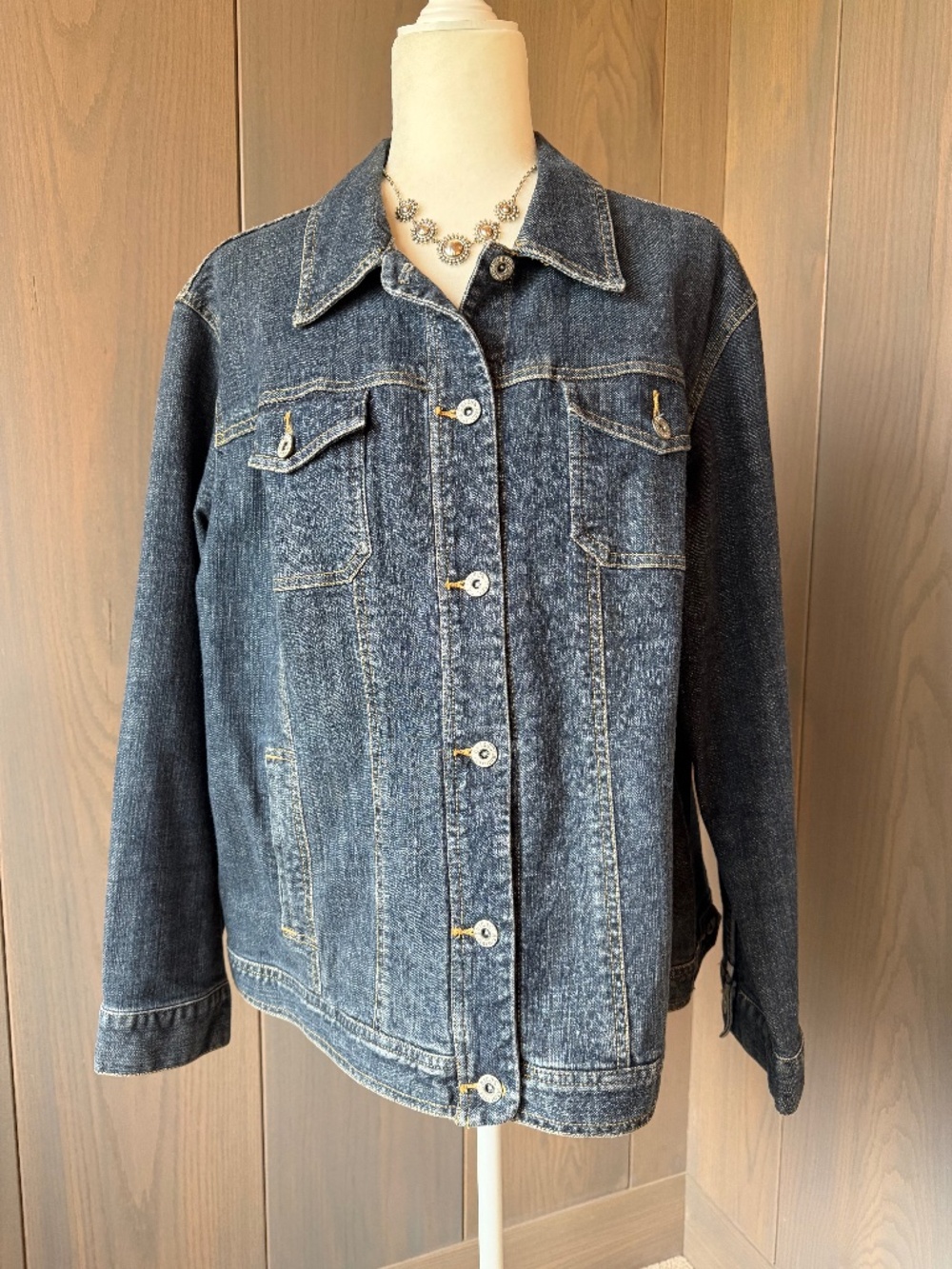 CHICO’S Denim Jacket Size 3 / 16-18 / XL